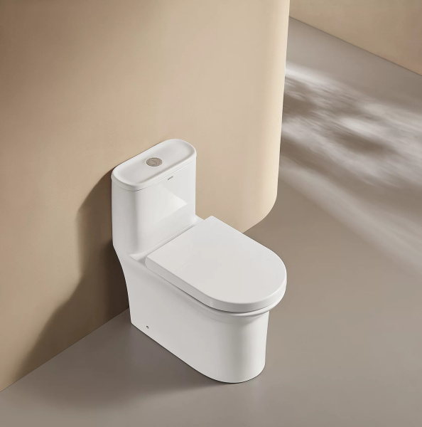 Унитаз напольный безободковый Arrow AB1802H без сиденья с бачком